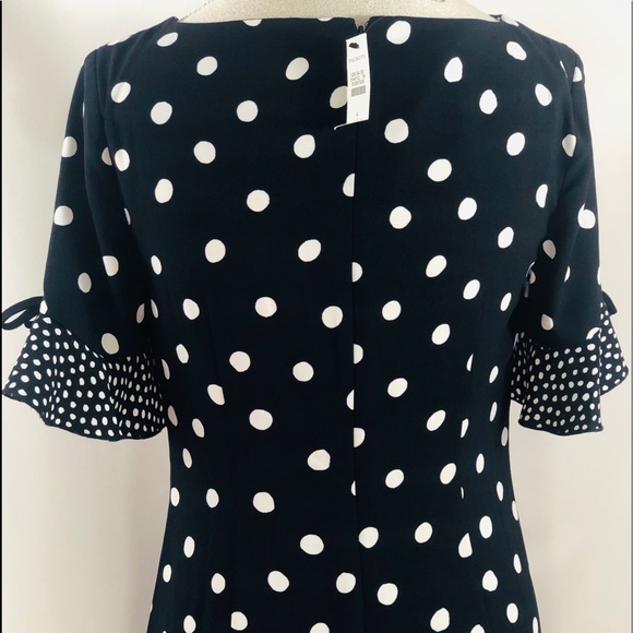 HOST PICK 🎊NWT TALBOTS POKA DOT DRESS - Picture 4 of 7